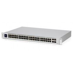 Switch Ubiquiti UniFi Ethernet 48 Puertos 10/100/1000 4SFP+ 104 Gbit/s Administrable L2 USW-48-POE