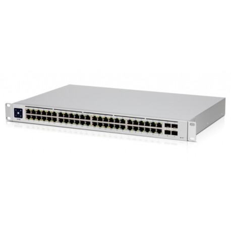 Switch Ubiquiti UniFi Ethernet 48 Puertos 10/100/1000 4SFP+ 104 Gbit/s Administrable L2 USW-48-POE