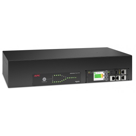 ATS Rack APC 2U 32A 230V 2 IEC 309 IN 16 C13 2 C19 OUT 50/60Hz AP4424A