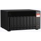 Disco Servidor NAS QNAP 8x8 64TB 8 bahías AMD Ryzen V1500B 2.2GHz 5GB Lan 2 2.5G/1G/100M 2 PCIe TS-873A-8G