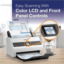 Escáner Epson para grupos de trabajo DS-970 600dpi 85ppm 170ipm USB 3.0 2.0 B11B251201