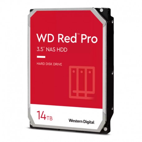 Disco Western Digital Red Pro NAS 14TB SATA 6Gb/s 7200rpm 3.5' 512MB Cache WD142KFGX