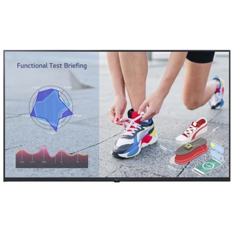 Monitor Digital Signage LG 43' UHD IPS HDMI 3 DP USB 2.0 RS232C RJ45 Audio 10Wx2 IR webOS 43UM5N-H