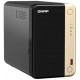 Disco Servidor NAS Qnap 2x10 20TB 2bahías N5095 4C 2.9Ghz 8GB HDMI Lan USB 2.0 TS-264-8G