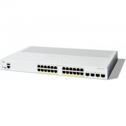 Switch Cisco Catalyst C1300 24 Puertos 10/100/1000 Mbit/s 4SFP PoE 195W L2 L3 , C1300-24P-4G