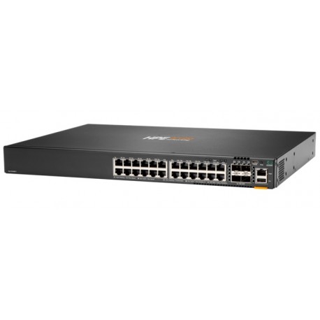 Switch HP Aruba Networking 6200F 24G 24 puertos 10/100/1000BASE-T 4+ 1/10G SFP JL724A
