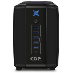 UPS CDP Interactivo 1000VA 500W 220Vca 50 60Hz Ajuste Automático R-UPR1008I