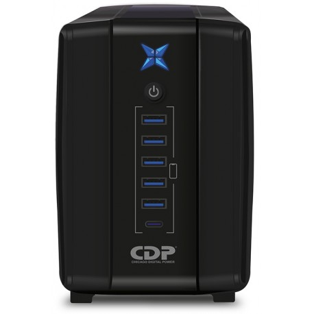 UPS CDP Interactivo 1000VA 500W 220Vca 50 60Hz Ajuste Automático R-UPR1008I