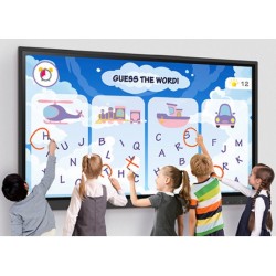 Pizarra digital interactiva LG Serie TR3DK 75' UHD IPS 75TR3DK HDMI Speaker Multi-touch 75TR3DK-BM