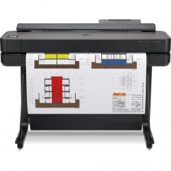 Plotter Unifuncion HP T650 36' A0 A1 A2 A3 A4 Full-color Ethernet Wifi 5HB10D