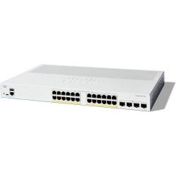 Switch Cisco Catalyst 24 Puertos 10/100/1000Mbp 4SFP Poe 195W L2 L3 C1300-24P-4G