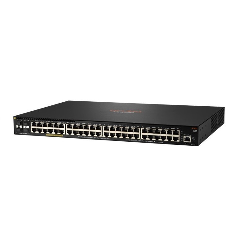 Switch HP Aruba 2930F 740W 48 Puertos 10/100/1000 Mbps 4SFP GbE PoE L3 JL558A